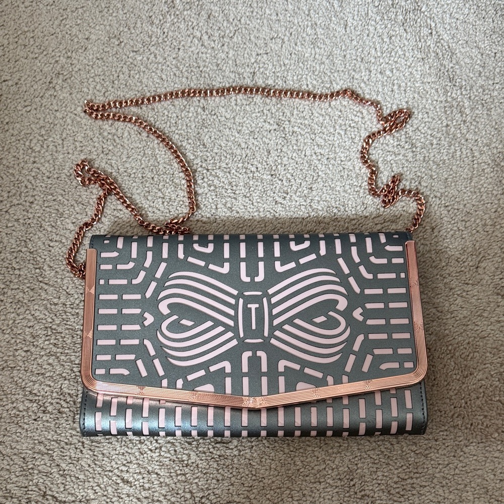 Ted Baker Bow Cutout Clutch